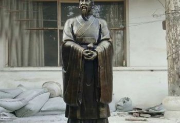 廊坊扁鹊人物铜雕塑，高雅栩栩如生