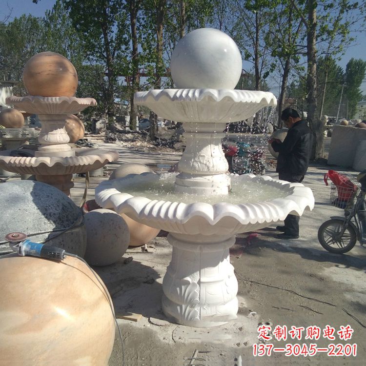 廊坊汉白玉风水球