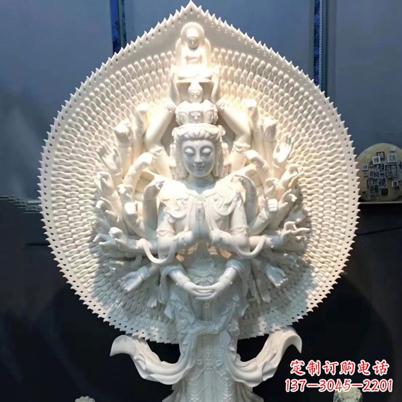 廊坊中领雕塑以精细的玉石雕刻工艺,精心制作了…