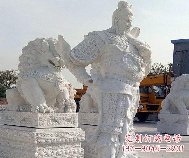 廊坊精美玉雕关公魅力四射