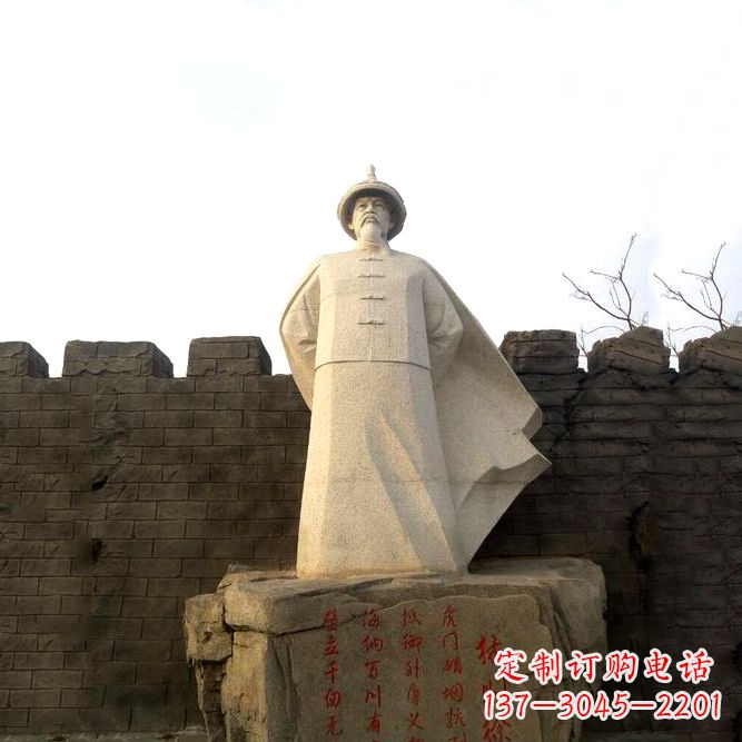 廊坊汉白玉林则徐石雕像——刻画历史传奇的传世绝唱