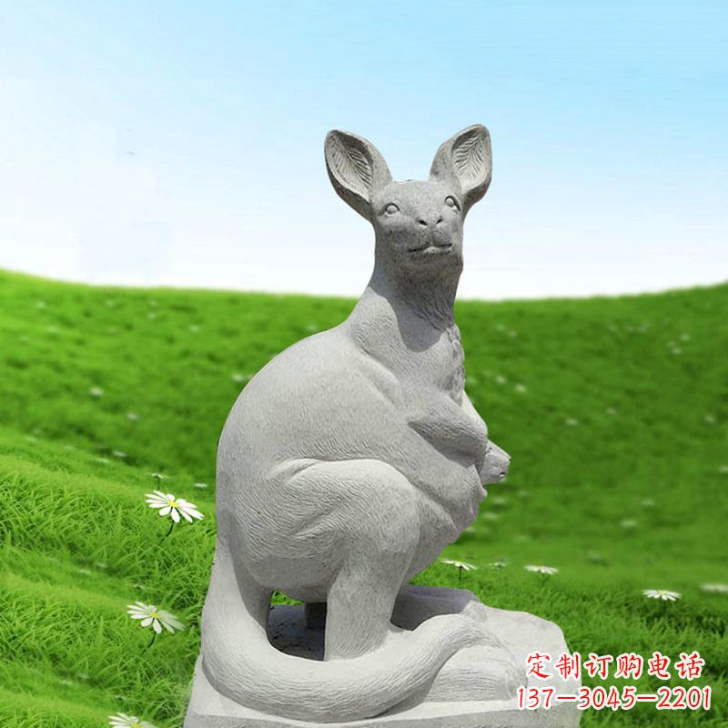 廊坊无论是室内装饰,还是庭园景观,袋鼠雕塑都…