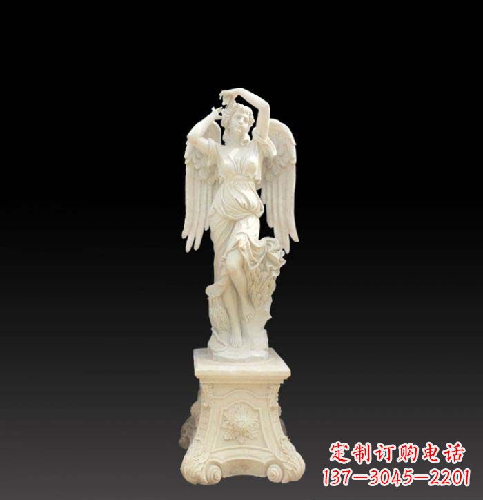 廊坊天使石雕摆件,为您提供典雅之美