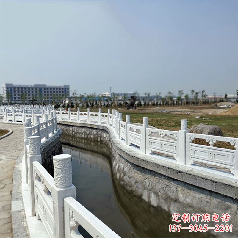廊坊优质河道石雕护栏栏杆,定制你所喜爱的雕塑