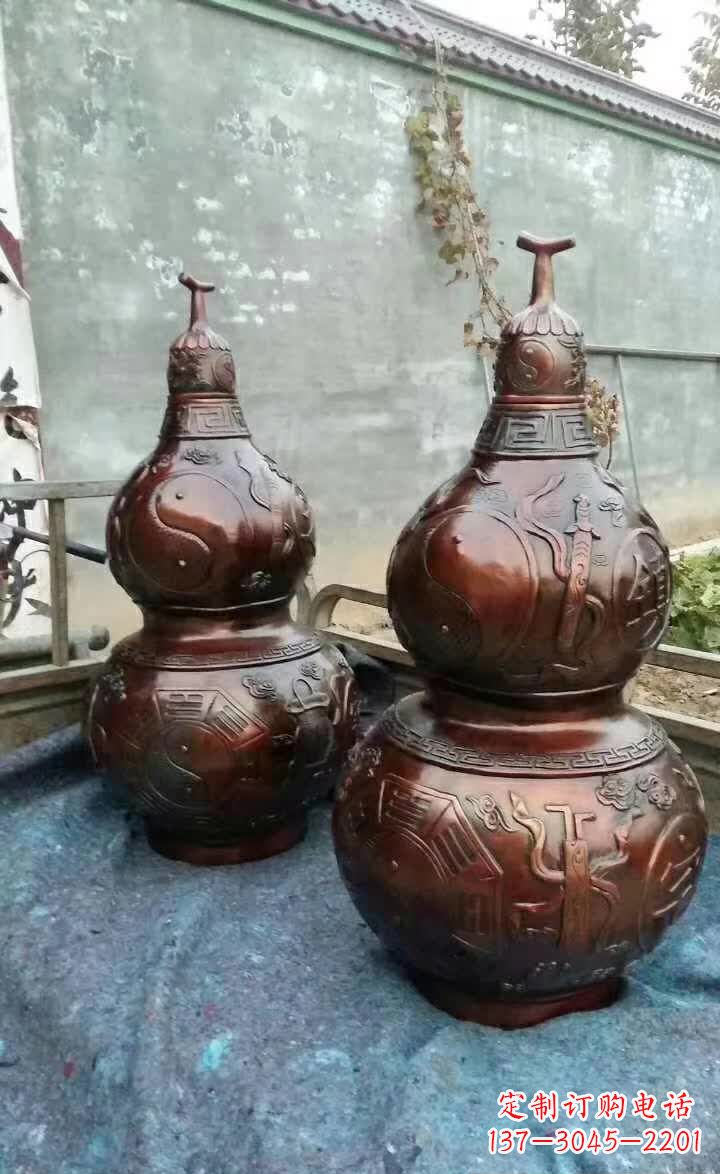 廊坊葫芦雕塑,精致艺术佳作