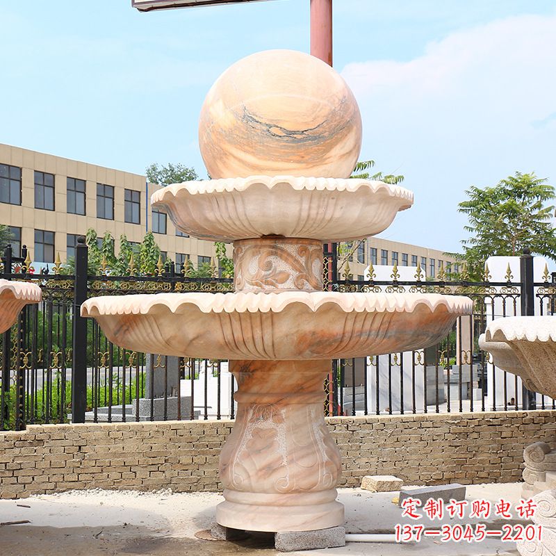 廊坊湖南石雕风水球