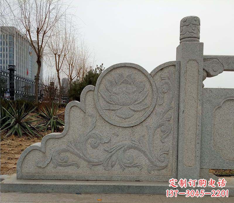 廊坊户外大理石栏板石雕