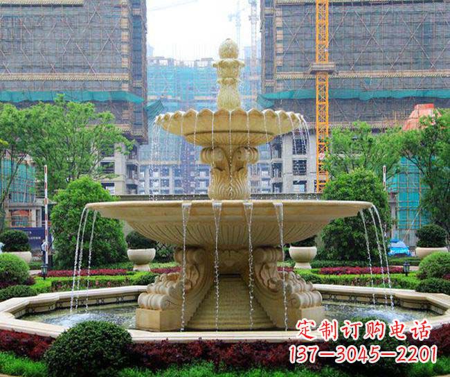 廊坊多层次喷泉雕塑,为您带来清凉夏日