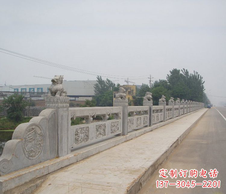 廊坊专业的护城河大理石栏板石雕