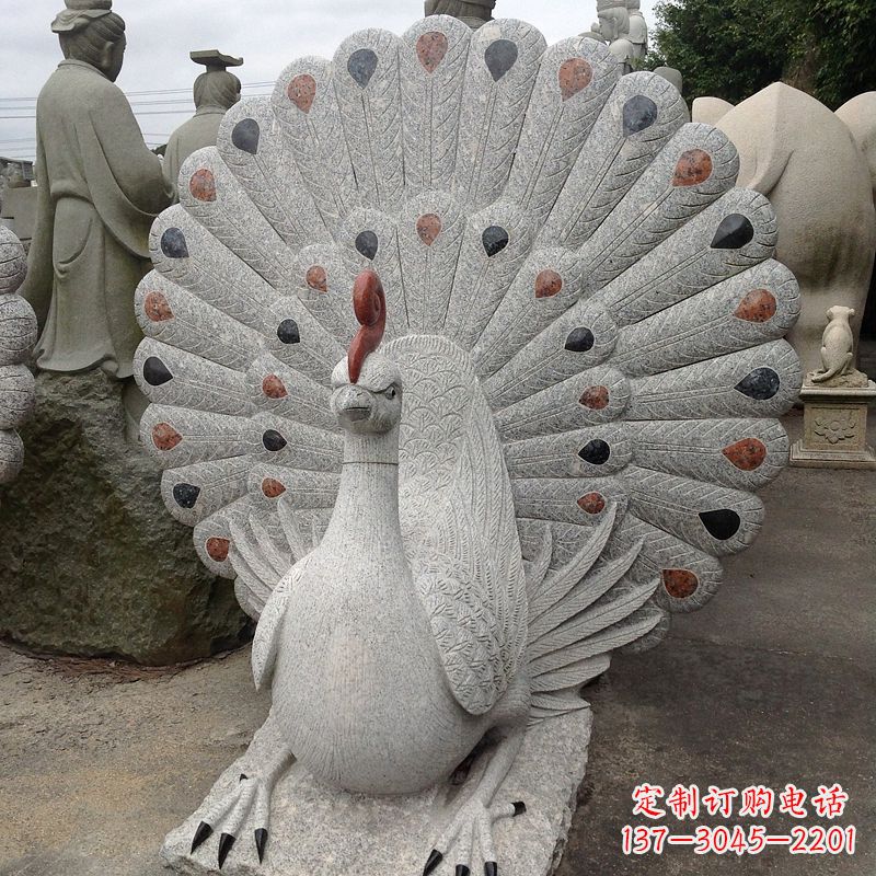 廊坊花岗岩孔雀石雕