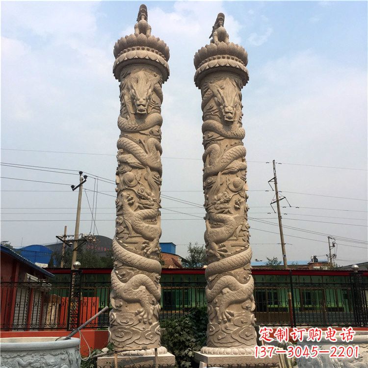 廊坊华表盘龙柱