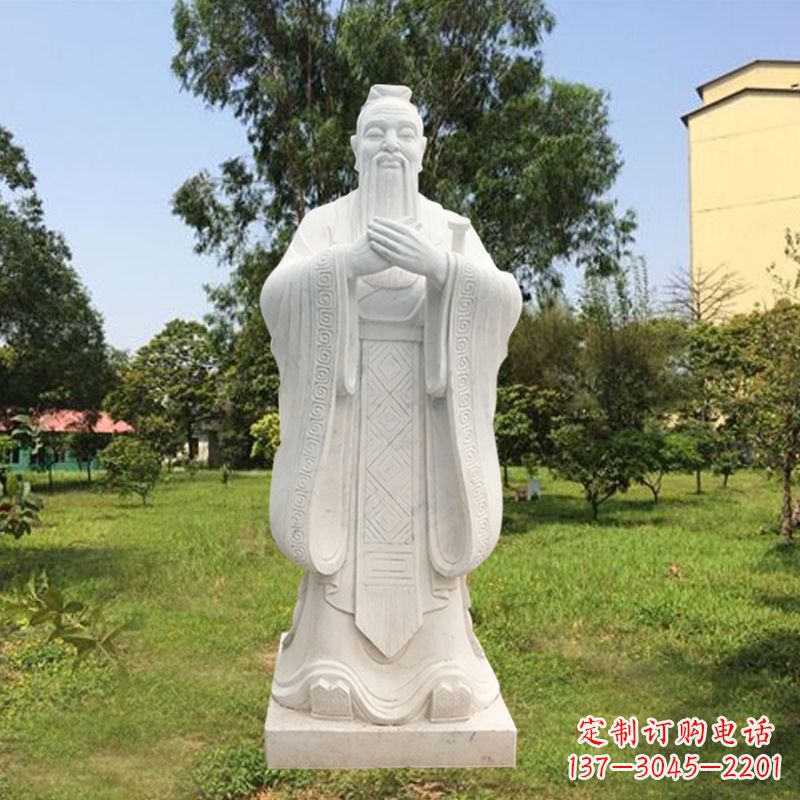 廊坊华师的孔子雕塑