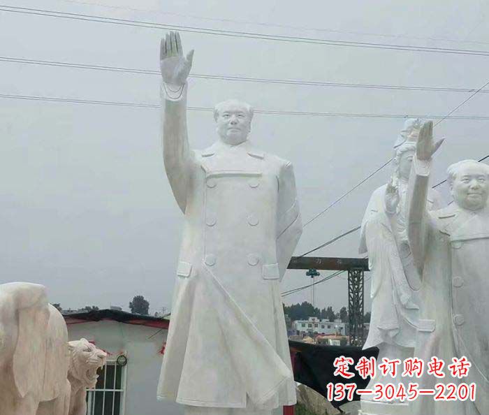 廊坊毛泽东伟人石雕,永载史册