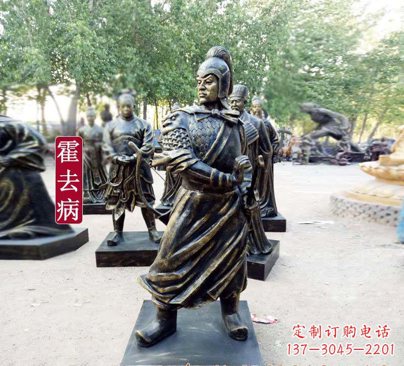 廊坊纪念级霍去病铜雕,传承不凡的文化记忆