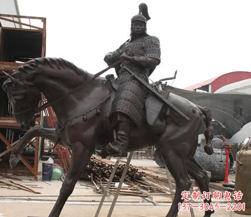 廊坊将军骑马铜雕,聚焦古典品质