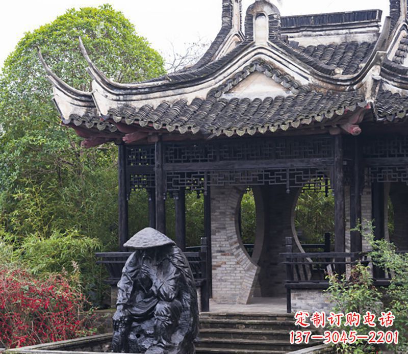 廊坊姜太公铜雕