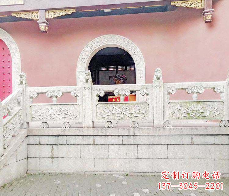 廊坊景区大理石栏板石雕 (3)