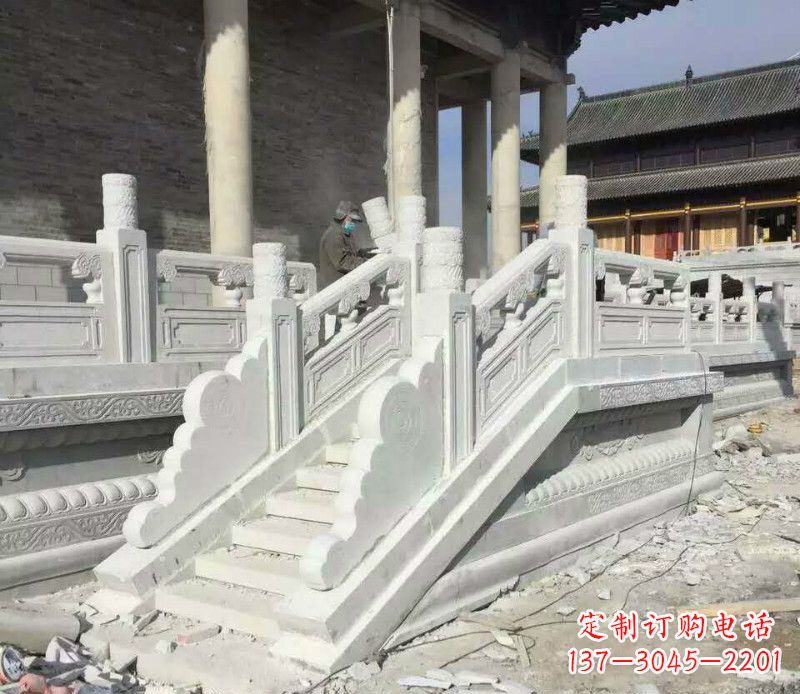 廊坊大理石栏板石雕,精美绝伦,让建筑锦上添花