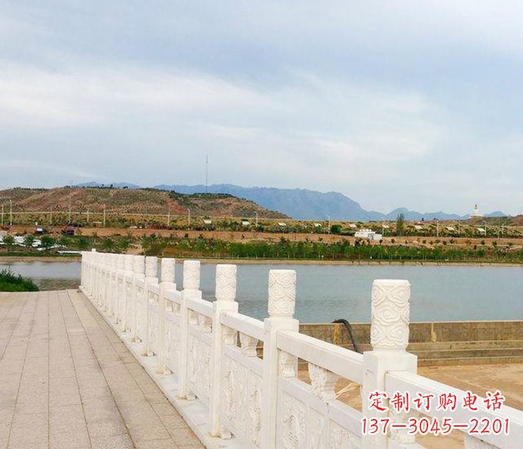 廊坊高贵大气的石头栏板雕塑