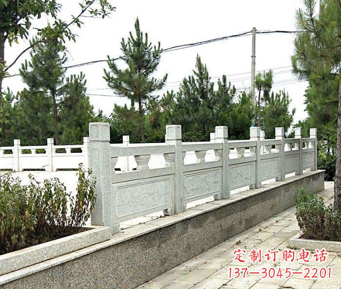 廊坊大理石栏杆雕塑:精致的定制艺术品