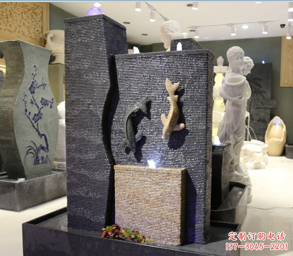 廊坊九龙太子石雕喷泉