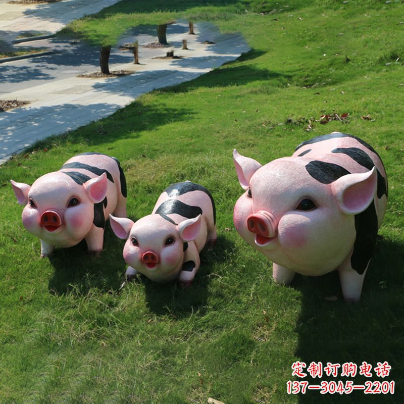 廊坊全新卡通猪雕塑,为您的家居装饰带来活力