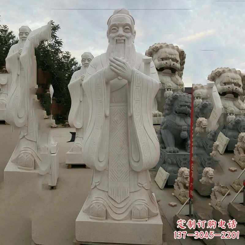 廊坊孔子 雕像