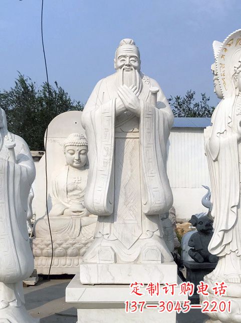 廊坊拥有古典文化底蕴的孔子雕塑