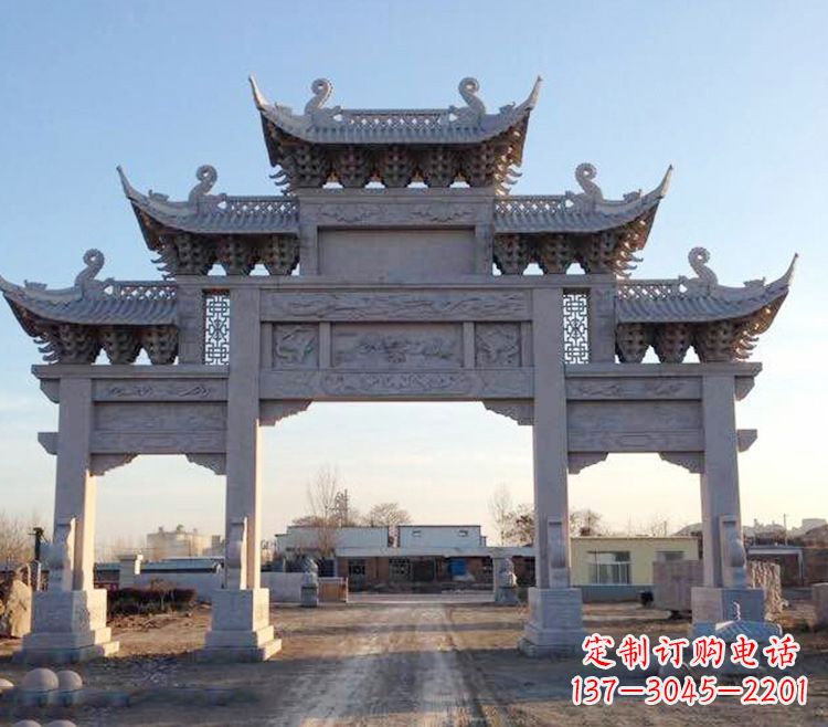 廊坊老石牌坊图片