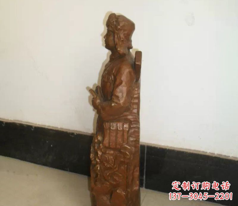 廊坊雷锋校园名人铜雕