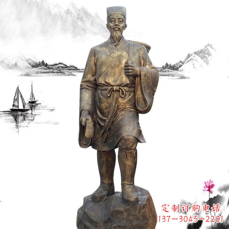 廊坊精美李时珍雕塑，为您的生活增添更多艺术色彩