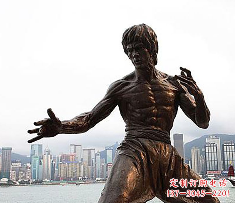廊坊李小龙铜雕,为您展现明星的精彩!