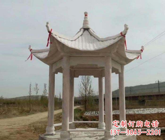 廊坊凉亭雕塑定制--领雕塑