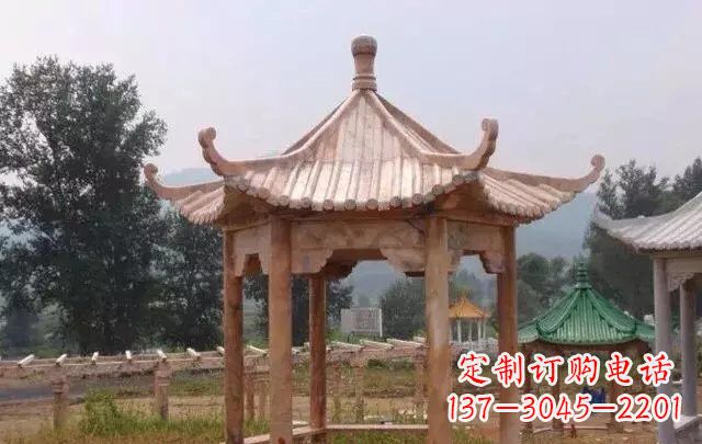 廊坊营造古朴悠然的凉亭石雕