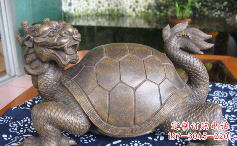 廊坊龙龟古代神兽铜雕