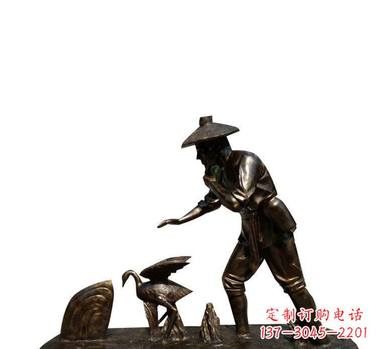 廊坊精湛工艺,精致鸬鹚雕塑