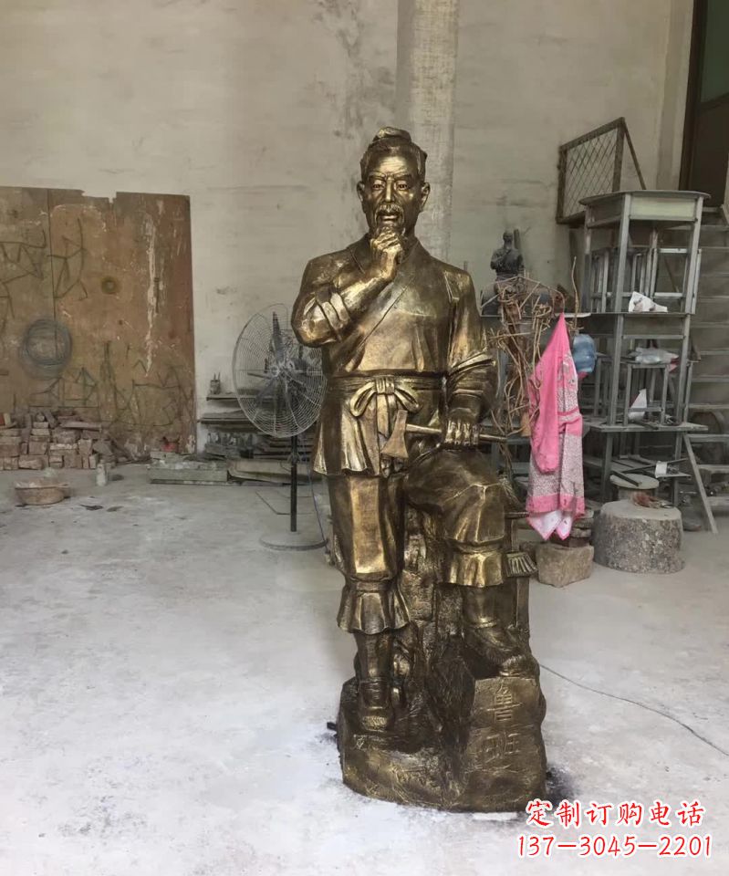 廊坊精美鲁班古代人物雕塑
