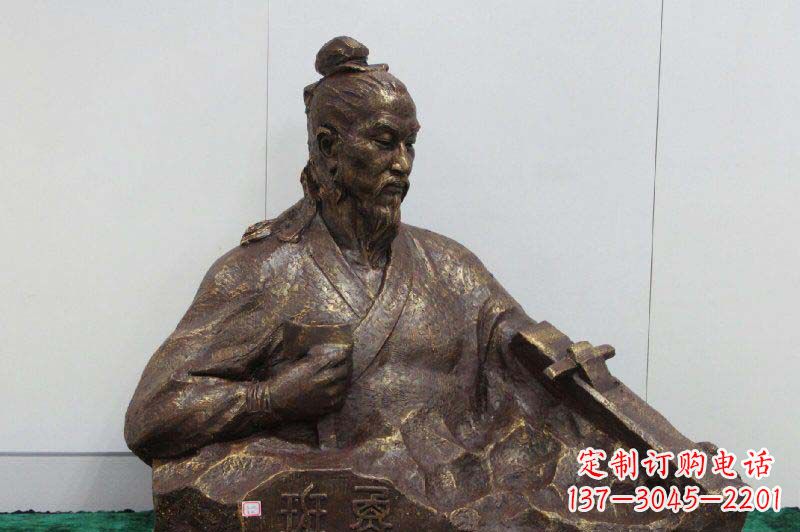 廊坊鲁班雕塑,古代名人铜雕定制