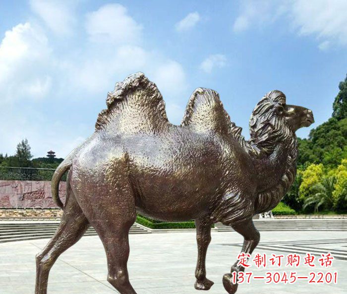 廊坊欣赏骆驼美感,购买骆驼铜雕