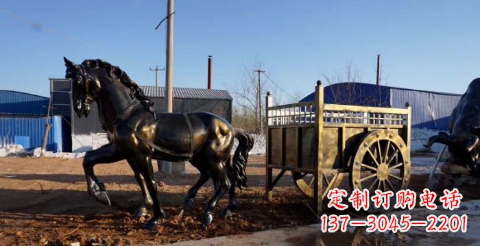 廊坊华丽复古,名车贵族,精美马车雕塑