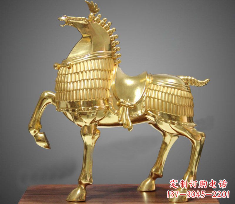 廊坊马公园动物铜雕让您的生活充满动态