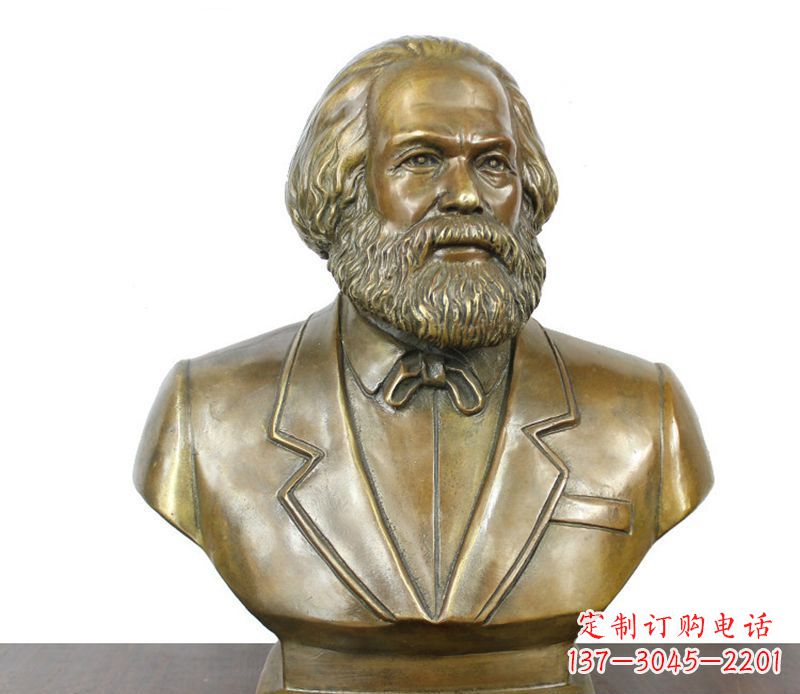 廊坊马克思铜雕