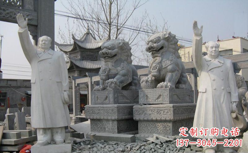 廊坊伟大领袖毛主席石雕