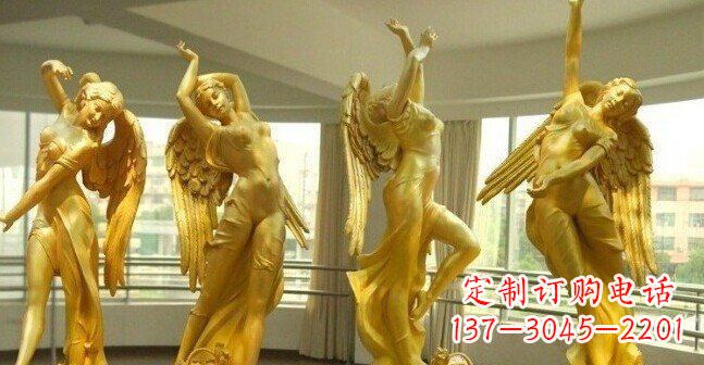 廊坊西方天使雕塑,精美绝伦
