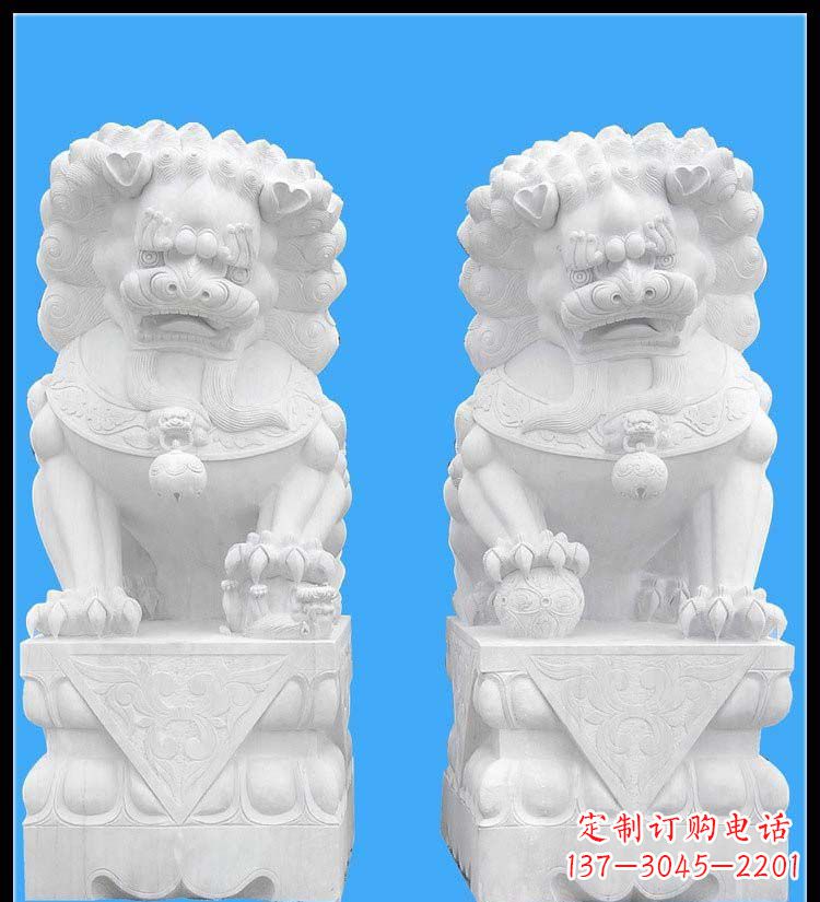 廊坊狮子雕塑,魅力体现宏伟大气