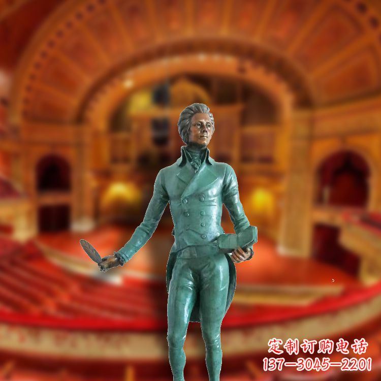 廊坊立体雕刻莫扎特,享受难忘的音乐之旅
