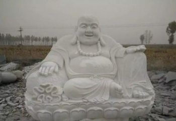 廊坊质感非凡的汉白玉弥勒佛雕塑