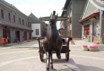 廊坊艺术装点的汉代马车——马车铜雕