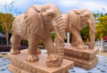 廊坊品质精美的酒店大象雕塑