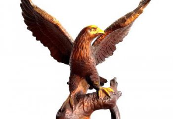 廊坊中领雕塑推出的老鹰展翅铜雕绝对是一件可以…